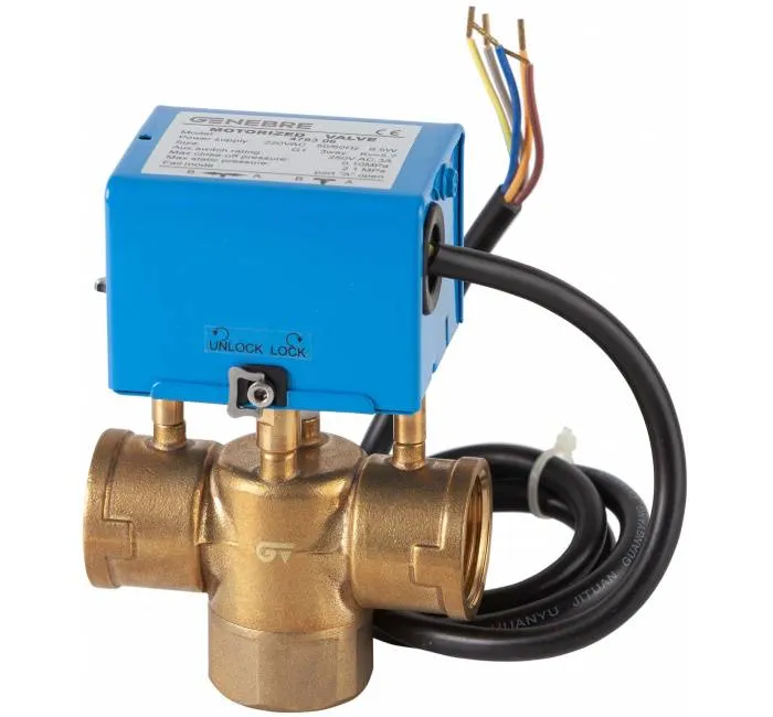 Robinet 3 cai actionat electric - 5 fire